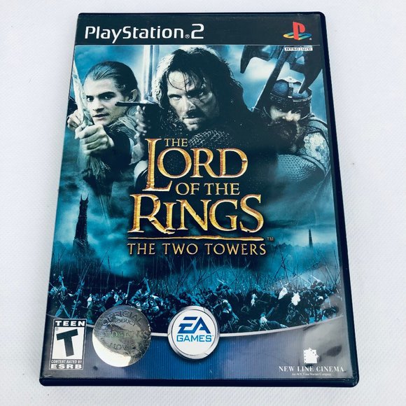 PS2 PlayStation 2 The Lord of the Rings The Two Towers NTSC U/C includes Manual - Picture 1 of 6